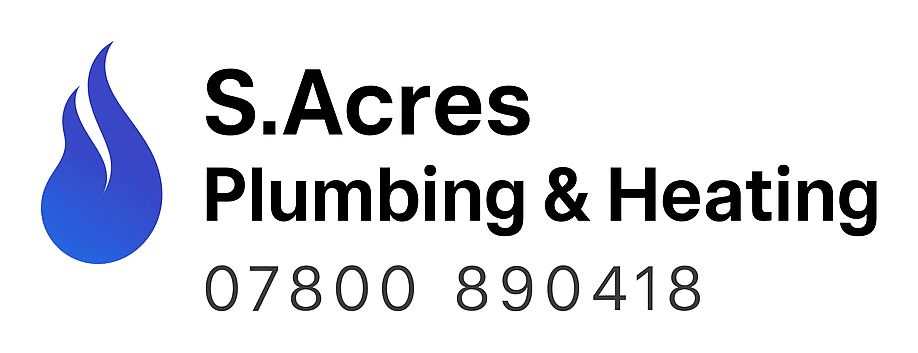 s.acres plumbing & heating logo upscaled transparent margin 0pct